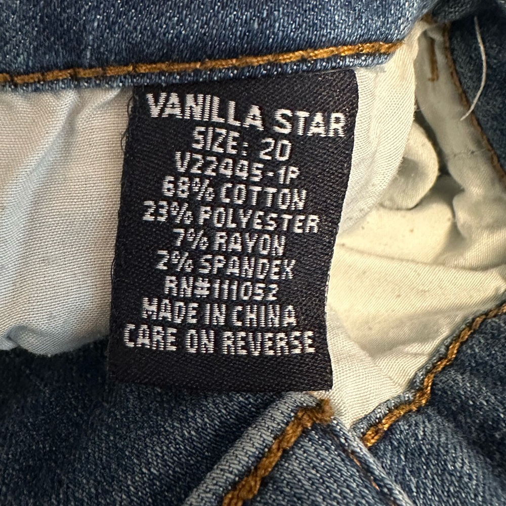 Vanilla Star Jeggins. Light blue/20